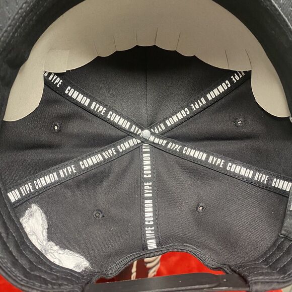 Common Hype Script Barbwire Snap Back Hat Black W/white Old English Letters AZ - Picture 7 of 10